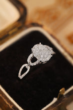 Load image into Gallery viewer, LUOWEND 18K White or Yellow Gold Real Natural Diamond Ring for Women