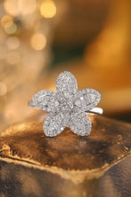 Load image into Gallery viewer, LUOWEND 18K White or Yellow Gold Real Natural Diamond Ring for Women