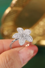 Load image into Gallery viewer, LUOWEND 18K White or Yellow Gold Real Natural Diamond Ring for Women