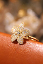 Load image into Gallery viewer, LUOWEND 18K White or Yellow Gold Real Natural Diamond Ring for Women