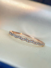 Load image into Gallery viewer, LUOWEND 18K White/Yellow/Rose Gold Natural Diamond Ring for Women