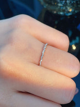 Load image into Gallery viewer, LUOWEND 18K White/Yellow/Rose Gold Natural Diamond Ring for Women