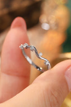 Load image into Gallery viewer, LUOWEND 18K White or Yellow Gold Real Natural Diamond Ring for Women