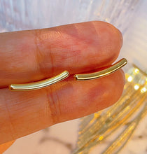 Load image into Gallery viewer, LUOWEND 18K Yellow Gold Drop Earrings for Women
