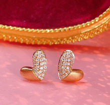 Load image into Gallery viewer, LUOWEND 18K Yellow Gold Natural Diamond Necklace for Women