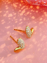 Load image into Gallery viewer, LUOWEND 18K Yellow Gold Natural Diamond Necklace for Women