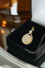 Load image into Gallery viewer, LUOWEND 18K Yellow Gold Natural Diamond Necklace for Women