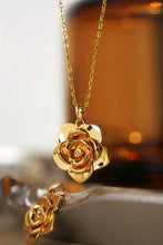Load image into Gallery viewer, LUOWEND 18K Yellow Gold Necklace for Women