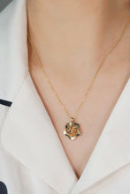 Load image into Gallery viewer, LUOWEND 18K Yellow Gold Necklace for Women