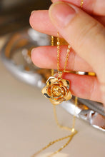 Load image into Gallery viewer, LUOWEND 18K Yellow Gold Necklace for Women