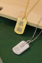 Load image into Gallery viewer, LUOWEND 18K White or Yellow Gold Real Natural Diamond Pendant Necklace for Women