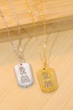 Load image into Gallery viewer, LUOWEND 18K White or Yellow Gold Real Natural Diamond Pendant Necklace for Women