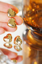 Load image into Gallery viewer, LUOWEND 18K Yellow Gold Earrings for Women