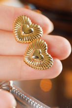 Load image into Gallery viewer, LUOWEND 18K Yellow Gold Earrings for Women