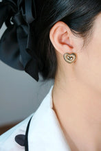 Load image into Gallery viewer, LUOWEND 18K Yellow Gold Earrings for Women