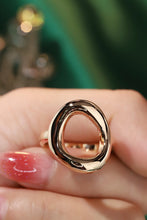 Load image into Gallery viewer, LUOWEND 18K Yellow Gold Ring for Women