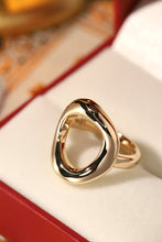 Load image into Gallery viewer, LUOWEND 18K Yellow Gold Ring for Women