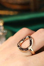 Load image into Gallery viewer, LUOWEND 18K Yellow Gold Ring for Women