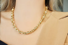 Load image into Gallery viewer, LUOWEND 18K Yellow Gold fashion INS Style Necklace for Women