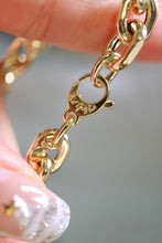 Load image into Gallery viewer, LUOWEND 18K Yellow Gold fashion INS Style Necklace for Women