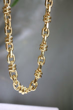 Load image into Gallery viewer, LUOWEND 18K Yellow Gold fashion INS Style Necklace for Women