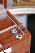 Load image into Gallery viewer, LUOWEND 18K White Gold Hoop Earrings for Women