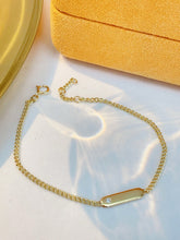 Load image into Gallery viewer, LUOWEND 18K Yellow Gold Natural Diamond Bracelet for Women