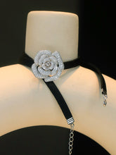 Load image into Gallery viewer, LUOWEND 18K White Gold Natural Diamond Pendant for Women