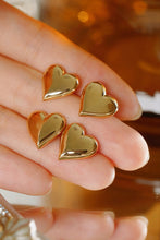 Load image into Gallery viewer, LUOWEND 18K Yellow Gold Earrings for Women