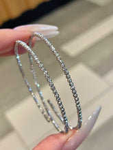 Load image into Gallery viewer, LUOWEND Platinum Bangle for Women