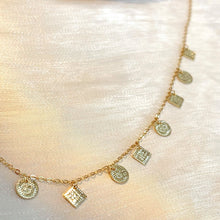 Load image into Gallery viewer, LUOWEND 18K Yellow Gold Necklace for Women