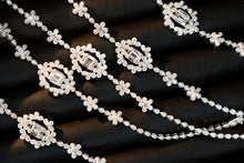 Load image into Gallery viewer, LUOWEND 18K White Gold Natural Diamond Bracelet for Women
