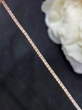 Load image into Gallery viewer, LUOWEND 18K Rose Gold Real Natural Diamond Bracelet for Women
