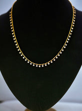 Load image into Gallery viewer, LUOWEND 18K Yellow Gold Real Natural Diamond Necklace for Women
