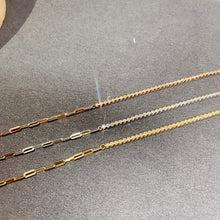 Load image into Gallery viewer, LUOWEND 18K White or Yellow or Rose Gold Real Natural Diamond Bracelet for Women
