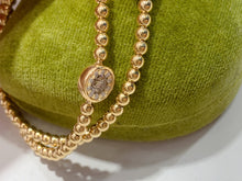 Load image into Gallery viewer, LUOWEND 18K Yellow Gold Real Natural Diamond Bracelet for Women
