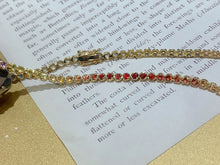 Load image into Gallery viewer, LUOWEND 18K Yellow Gold Real Natural Bracelet for Women
