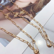 Load image into Gallery viewer, LUOWEND 18K Yellow Gold Necklace for Women
