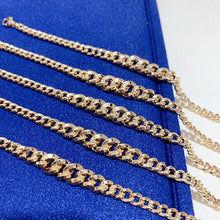 Load image into Gallery viewer, LUOWEND 18K Yellow Gold Bracelet for Women
