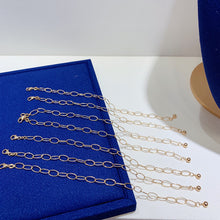 Load image into Gallery viewer, LUOWEND 18K Yellow Gold Bracelet for Women
