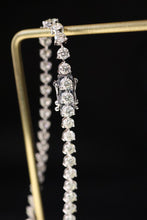 Load image into Gallery viewer, LUOWEND 18K White Gold Real Natural Diamond Bracelet for Women
