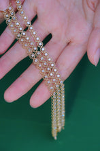 Load image into Gallery viewer, LUOWEND 18K Yellow Gold Real Natural Diamond Bracelet for Women
