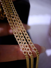 Load image into Gallery viewer, LUOWEND 18K Yellow Gold Real Natural Diamond Bracelet for Women
