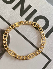 Load image into Gallery viewer, LUOWEND 18K Yellow Gold Bracelet for Women
