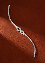 Load image into Gallery viewer, LU0WEND 18K White Gold Real Natural Diamond Bracelet for Women
