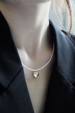 Load image into Gallery viewer, LUOWEND 18K Yellow Gold Natural Broque Pearl Necklace for Women
