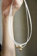 Load image into Gallery viewer, LUOWEND 18K Yellow Gold Natural Broque Pearl Necklace for Women
