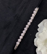 Load image into Gallery viewer, LUOWEND 18K White/Yellow/Rose Gold Real Natural Diamond Bracelet for Women

