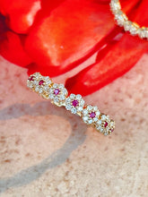 Load image into Gallery viewer, LUOWEND 18K Yellow Gold Fine Jewelry Natural Ruby Ring for Women
