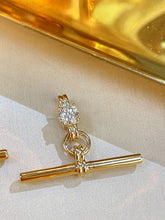 Load image into Gallery viewer, LUOWEND 18K Yellow Gold Fine Jewelry Real Natural Diamond Pendant for Women

